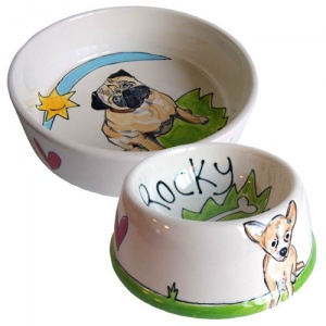 New - Bespoke Dog Bowls