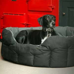 P&L Country Dog Waterproof Dog Bed - Oval